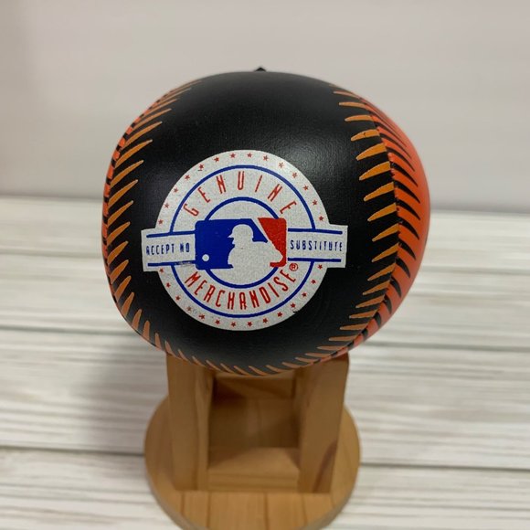 Vintage 1992 Good Stuff Sports Stuff MLB Baltimore Orioles Vinyl Plush Ball - Picture 3 of 5